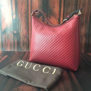 Gucci Red Tote Purse